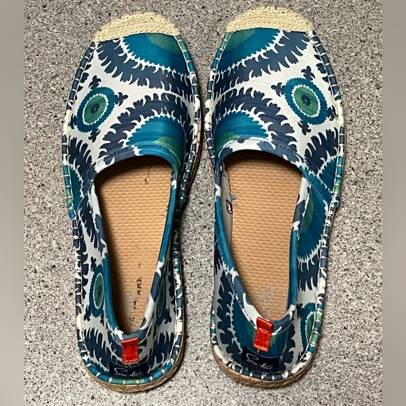 Sea Star Beachwear Blue Susani Beachcomber Espadrille Size W11 - Picture 7 of 11